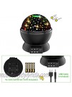 Star Projector Night Light for Kids Gifts for 3-12 Year Old Girls Boys Kids Night Light Projector for Kids Autism Toys for 3-12 Year Old Girls Boys Kids Halloween Toys Gifts Birthday Present Black