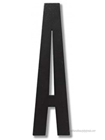 Design Letters Black Wooden Letter A-Z-A One Size