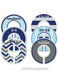 Mumsy Goose Nursery Closet Dividers Choose Your Sizes Closet Organizers Baby Boy Clothes Sizers