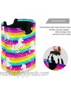 CFAUIRY Collapsible Laundry Basket with Handle Unicorn Rainbow Portable Foldable Laundry Hamper Holder Cloth Hamper