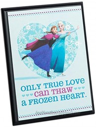 Hallmark Disney Frozen Anna and Elsa True Love Plaque