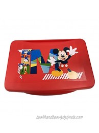 Mickey Mouse Foldable Storage Activity Tray red