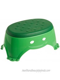 Mommy's Helper Step Up Non-Slip Stepstool Froggie Collection Green  14x8.25x6.5 Inch Pack of 1