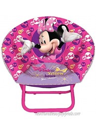 Idea Nuova Disney Minnie Mouse Toddler Saucer Chair