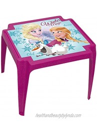 ARDITEX Frozen Pp Monoblock Table Pink 50x55x44 cm
