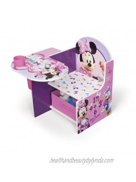 Delta Children Chair Desk With Stroage Bin Disney Minnie Mouse