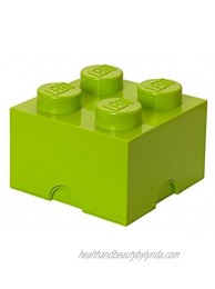 LEGO Storage Brick System Brick 4 Storage Box Lego Box Toy Container Box Light Green RC40031220