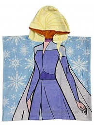 Disney Anna and Elsa Reversible Hooded Towel – Frozen 2