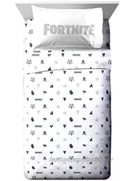 Jay Franco & Sons Fortnite Neon Stripe Twin Sheet Set 3 Piece Set Super Soft and Cozy Kid’s Bedding Fade Resistant Microfiber Sheets Official Fortnite Product