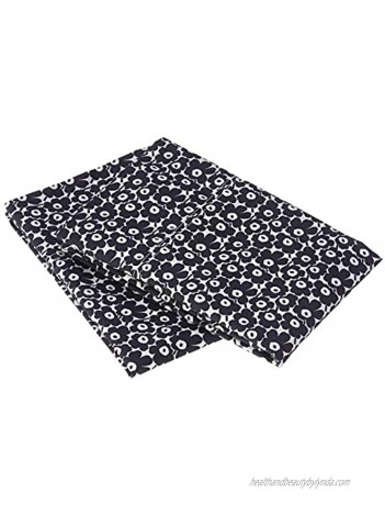 Marimekko Pikkuinen Unikko Pillowcase Pair Standard Cases Black