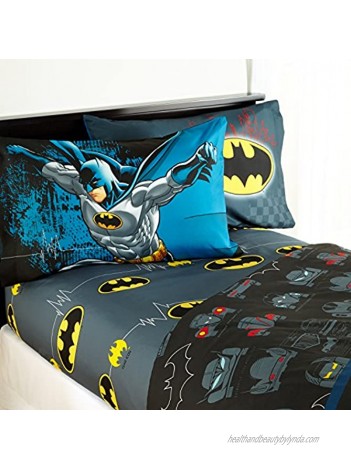 Warner Bros Batman 'Guardian Speed' Kids Sheet Set Twin