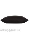 ALASKA BEAR Luxurious 25 Momme Silk Pillowcase 100% Mulberry Silk Pillow Case Cover Queen1 Black