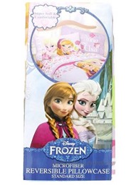 Disney Frozen Love Blooms Pillowcase Reversible