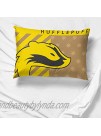 Harry Potter Hufflepuff Pride 1 Single Reversible Pillowcase Double-Sided Kids Super Soft Bedding Official Harry Potter Product