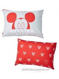 Hot Topic Disney Mickey Mouse Morning Face Pillowcase Set Multi One Size
