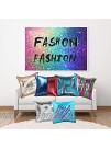 U D Funny Sequin Pillow Case 16"x 16" Sequin Mermaid Pillows Sequin with Pillow Cover Flippy Sequin Pillows That Change Color for Kids Only Pillowcase（White Silver + Penguin Backside）